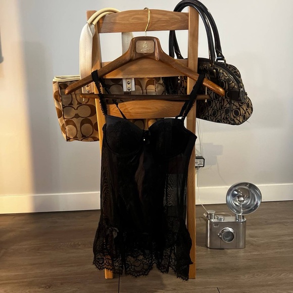 La SENZA Tops - La SENZA Black Lace corset